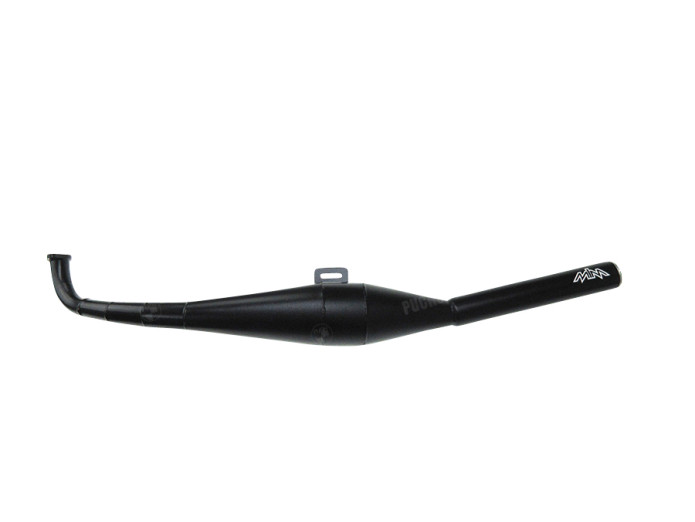 Uitlaat Puch Maxi E50 28mm MLM Paragon 74cc schuine uitlaat