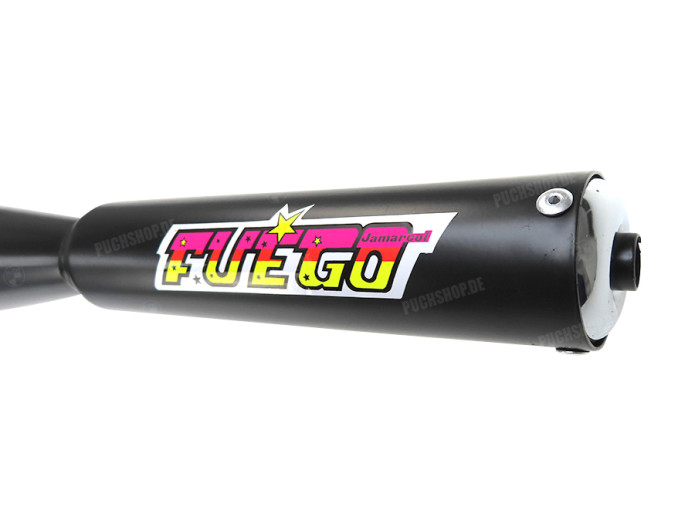 Uitlaat Puch Maxi / E50 28mm Tecno Bos Fuego zwart