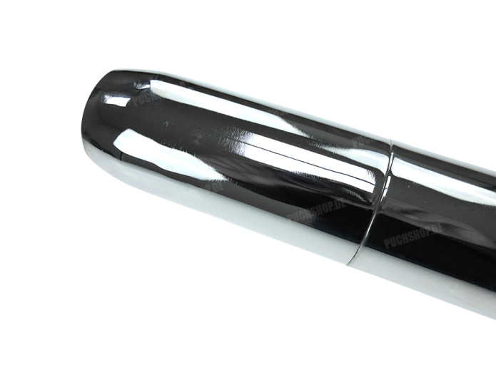 Uitlaat demper 28mm RS sigaar chroom 700mm universeel 