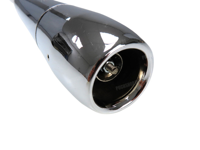 Auspuff Dämpfer 32mm Zigarre Jamarcol Resonanz Sachs Chrom
