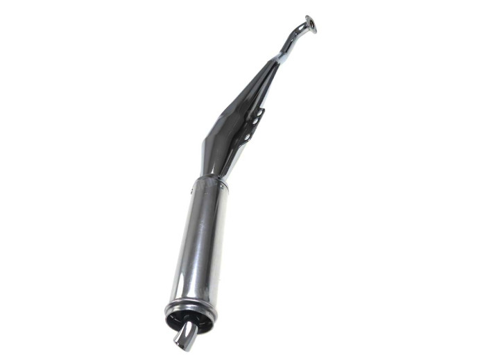 Exhaust Puch Maxi E50 25mm Jamarcol Biturbo-look chrome alu
