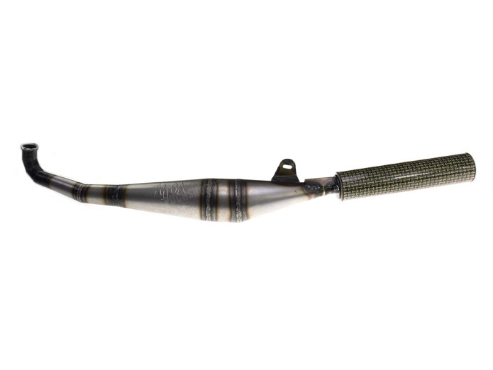 Exhaust Puch Maxi N / E50 28mm Akoa Hand-Made raw