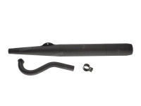 Auspuff Puch Maxi / E50 28mm RS Zigarre Schwarz - Black Edition