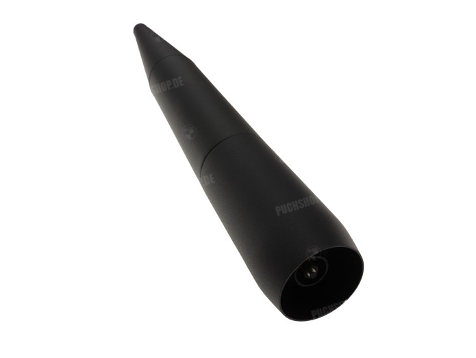 Auspuff Puch Maxi E50 28mm RS Zigarre Schwarz Black Edition