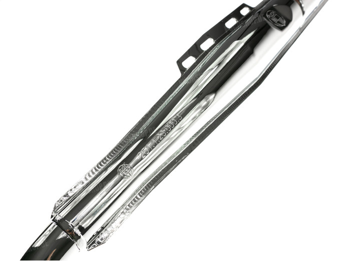Uitlaat Puch Maxi E50 28mm Jamarcol origineel model met logo