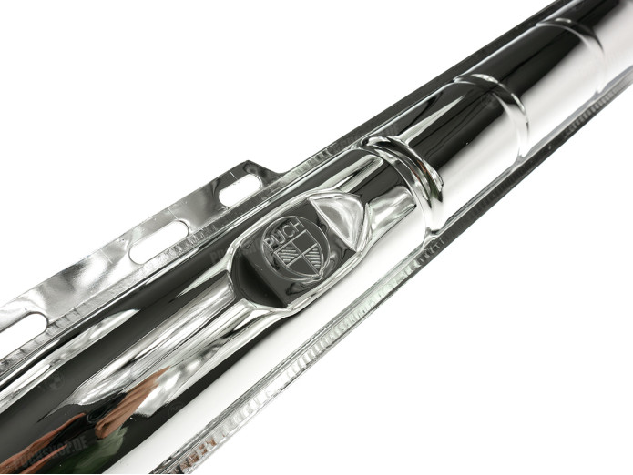 Uitlaat Puch Maxi E50 28mm Jamarcol origineel model met logo