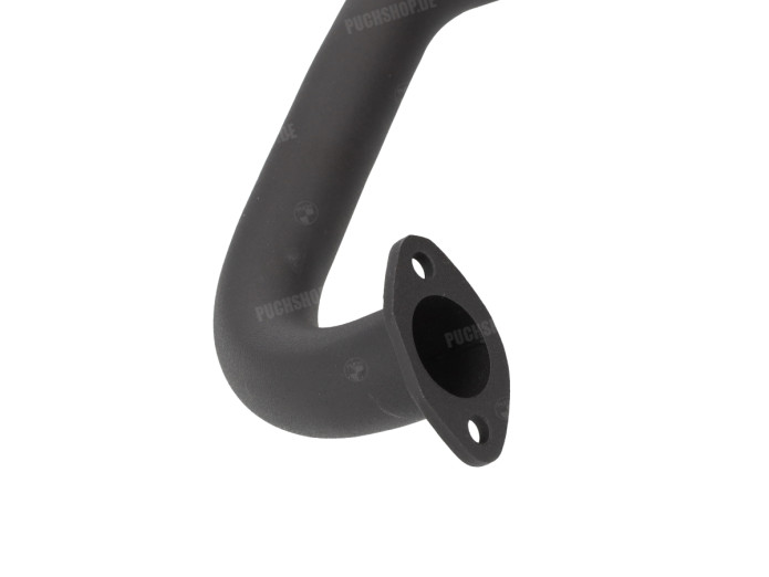 Auspuff Puch MV / VS / MS 28mm Homoet P4 Schwarz (neue Version)