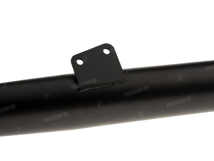Auspuffdämpfer 60mm chrom / schwarz 28mm Hercules / Sachs / universal