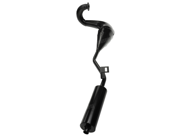 Uitlaat Puch Maxi / E50 28mm ADDY H100A bovenlangs (voor schuine uitlaat poort)