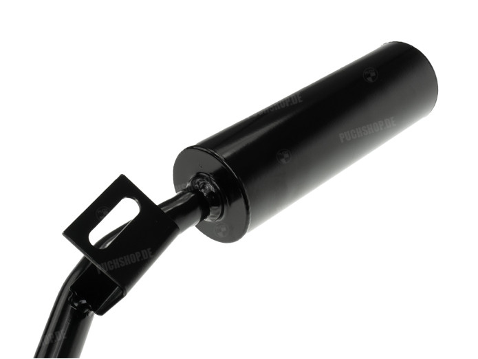 Uitlaat Puch Maxi / E50 28mm ADDY H100A bovenlangs (voor schuine uitlaat poort)
