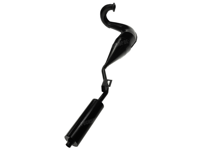 Uitlaat Puch Maxi / E50 28mm ADDY H100A+ bovenlangs (voor schuine uitlaat poort)