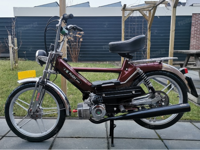 Schwinge Puch Maxi S / X30 EBR quadrat Chrome