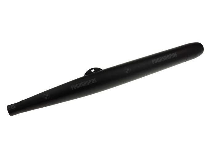 Auspuff Puch Maxi / E50 28mm RS Zigarre Resonanz "Super Reso" Schwarz