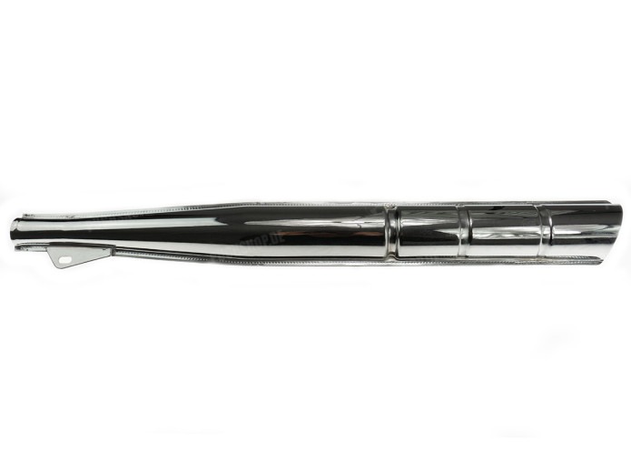 Uitlaat demper 28mm Puch MV / MS / VZ chroom NTS