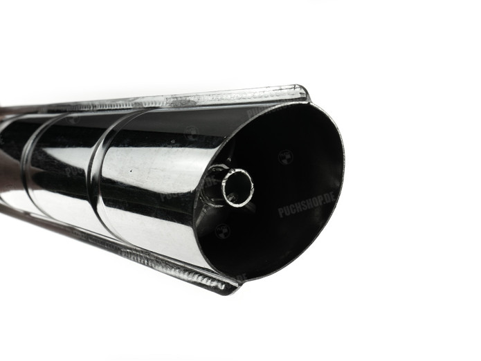 Uitlaat demper 28mm Puch MV / MS / VZ chroom NTS