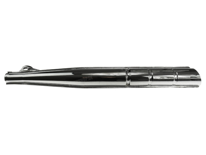 Uitlaat demper 28mm Puch MV / MS / VZ chroom NTS