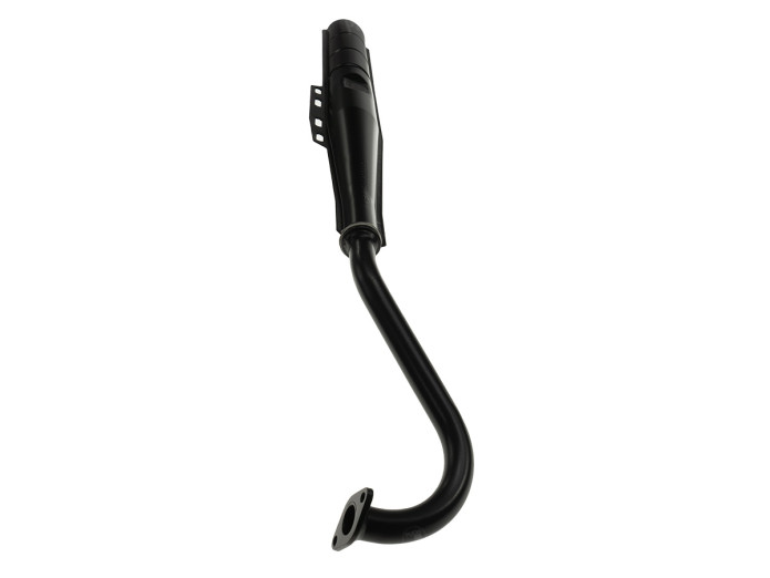 Exhaust Puch Maxi / E50 22mm Jamarcol original model with Puch Logo 2-pieces black