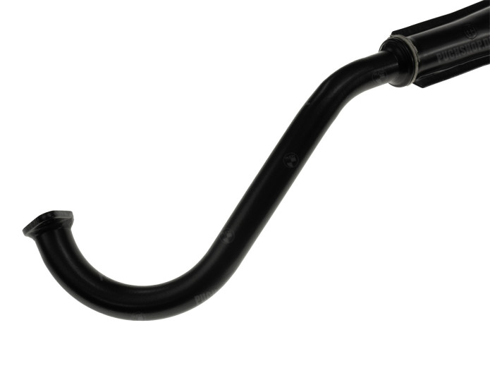 Exhaust Puch Maxi / E50 22mm Jamarcol original model with Puch Logo 2-pieces black