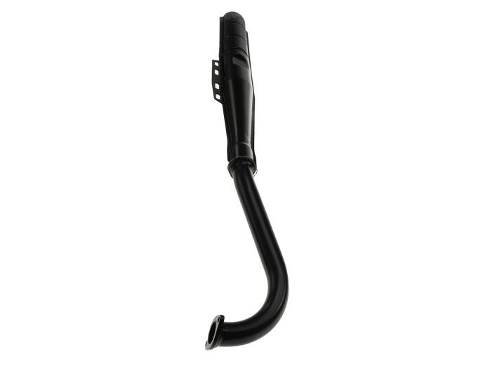 Auspuff Puch Maxi / E50 28mm Jamarcol Original Modell mit Puch Logo 2-Teilig Schwarz