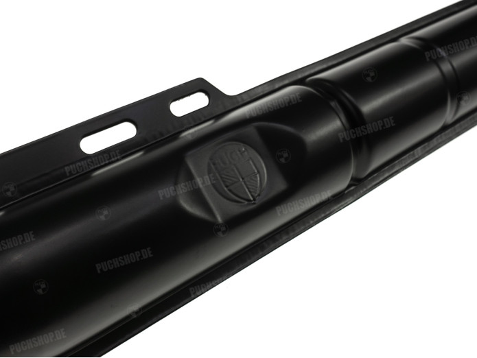 Auspuff Puch Maxi / E50 28mm Jamarcol Original Modell mit Puch Logo 2-Teilig Schwarz