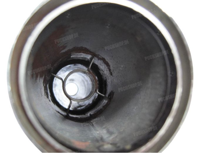 Exhaust middle silencer Puch VS50 double mounting