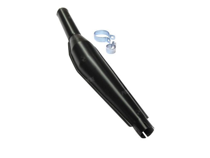 Auspuff Dämpfer 32mm Fuego Cross Schwarz Universal 