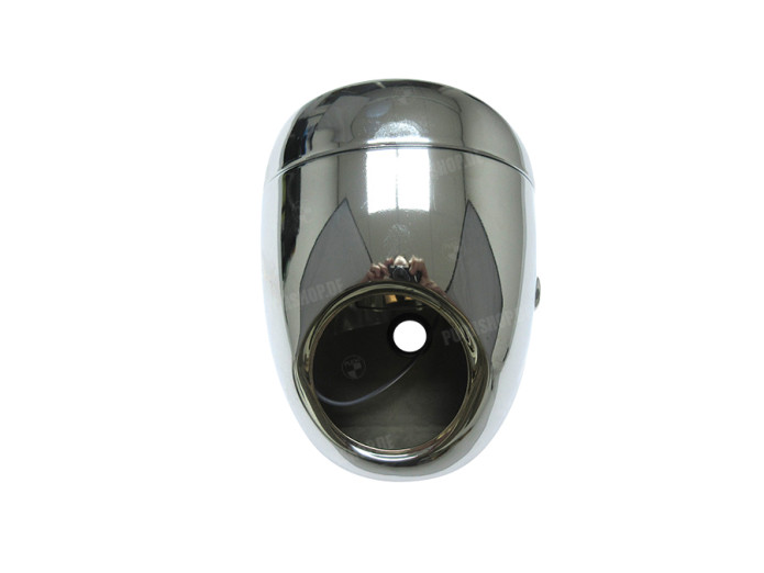 Koplamp ei-model 130mm GUIA groot model chroom 