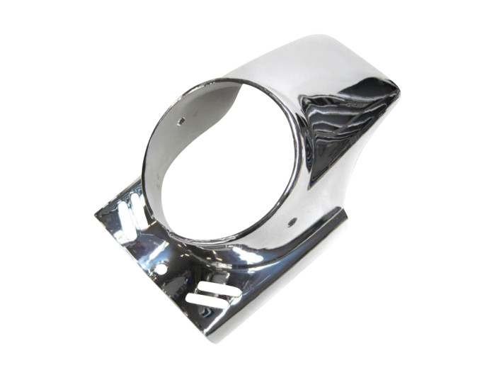 Scheinwerfer verkleidung Rund Puch Maxi / Macho Rider Universal Chrom 