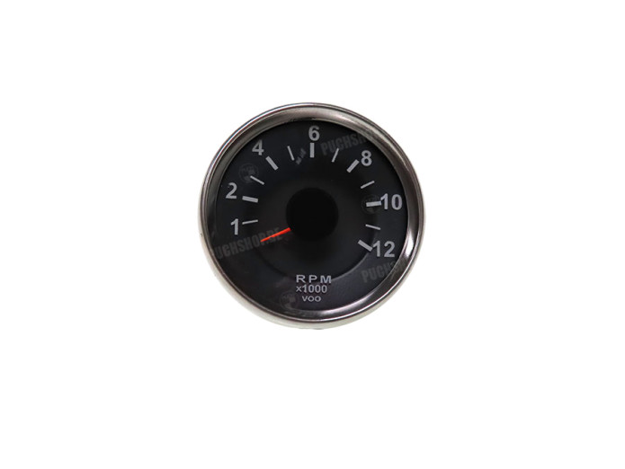 Teller toeren 60mm Puch Monza universeel groter chroom