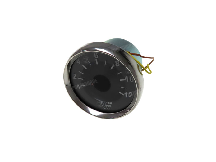 Teller toeren 60mm Puch Monza universeel groter chroom