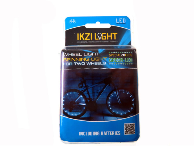 IKZI Light wiel licht spinning light 20 leds groen