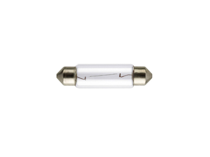 Light bulb SV8.5 6 volt 5 watt cartridge type (11x38mm)
