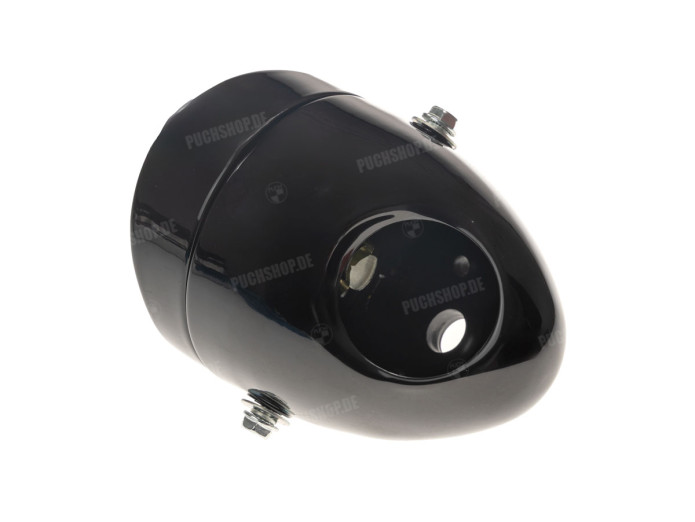Koplamp ei 102mm compleet zwart Black Edition replica (zij bevestiging)
