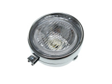 Koplamp rond 130mm chroom classic