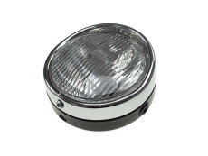 Koplamp rond 140mm zwart GUIA met schakelaar