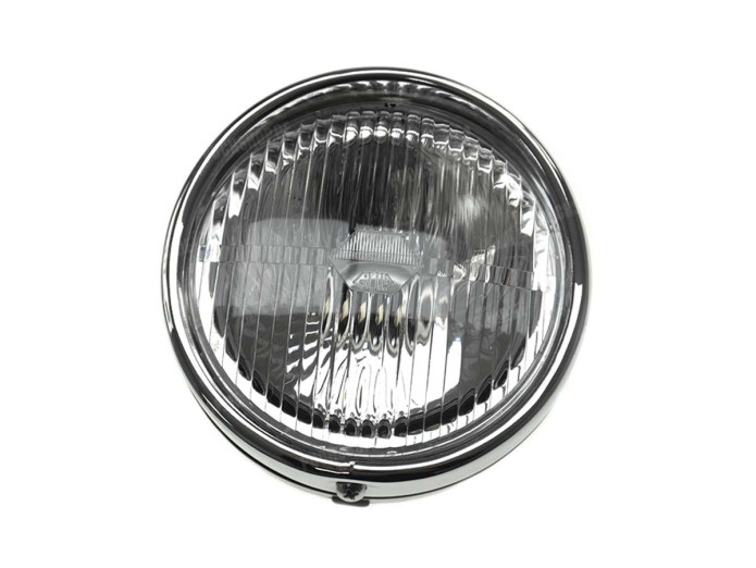 Koplamp rond 140mm GUIA met schakelaar zwart 