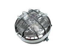 Koplamp rond 130mm cross met grill