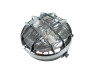 Headlight round 130mm cross with grill 