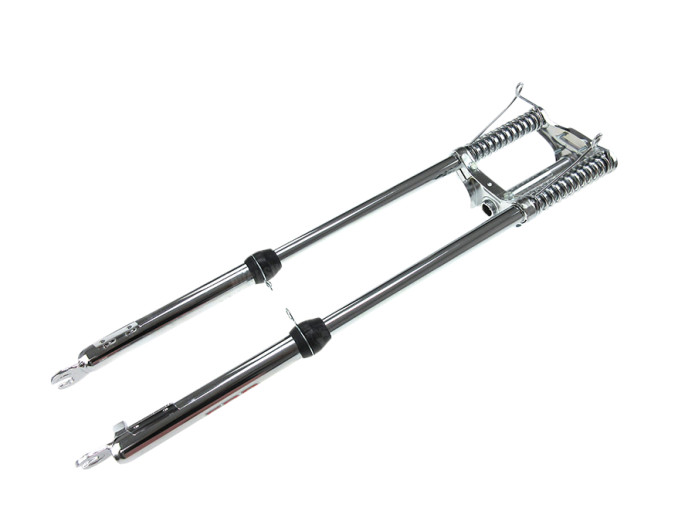 Front fork Puch Maxi EBR long 83cm chopper chrome springs