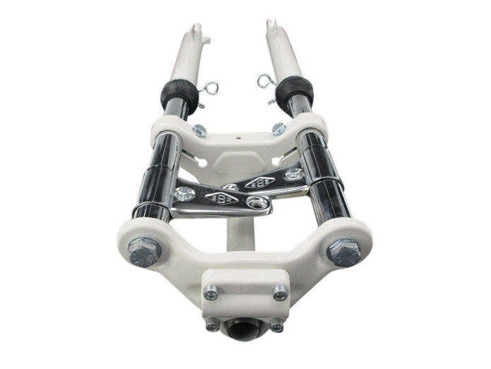 Front fork Puch Maxi EBR short 56cm white