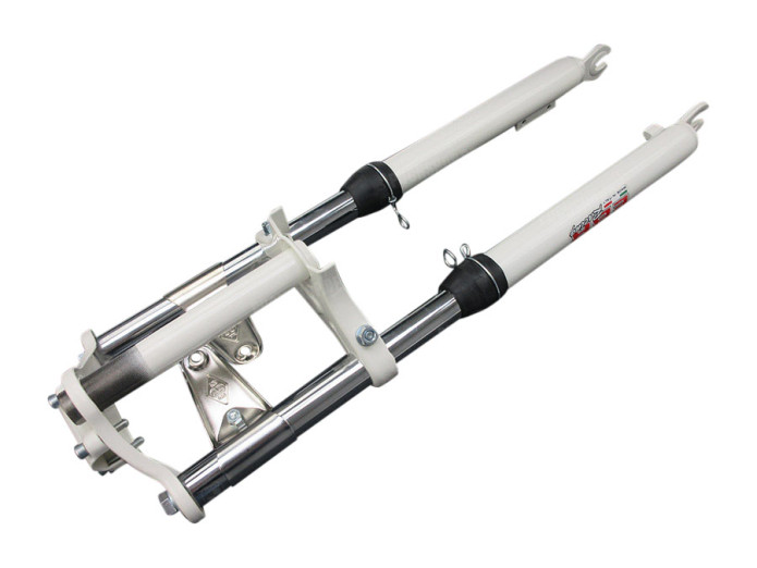 Front fork Puch Maxi EBR short 56cm white