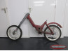 Voorvork Puch Maxi EBR lang 83cm chopper model zwart met veren