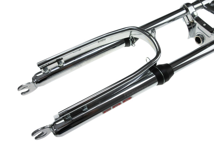 Gabel Puch Maxi EBR lang 65cm Schwere Version Chrom Stabi