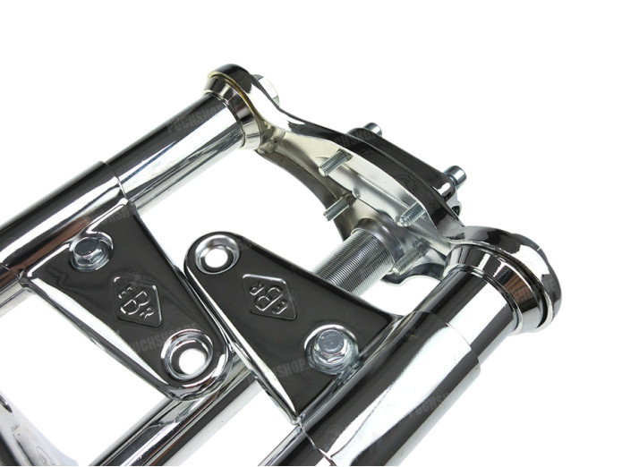 Gabel Puch Maxi EBR lang 65cm Schwere Version Chrom Stabi