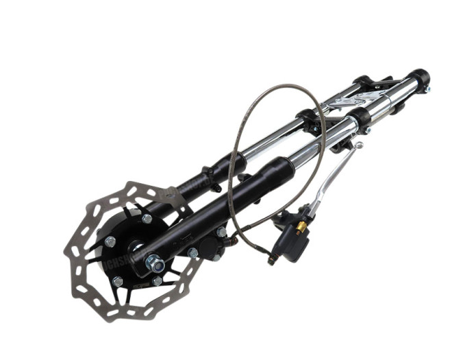 Gabel Puch Maxi EBR Harry lang 67cm Hydraulisch Schwarz