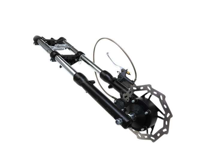 Gabel Puch Maxi EBR Harry lang 67cm Hydraulisch Schwarz