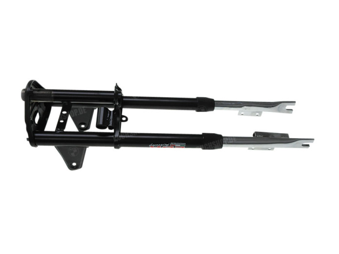Front fork Puch Maxi EBR ori new steering lock mount black