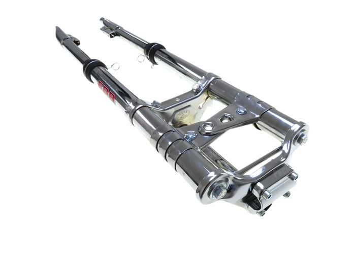 Gabel Puch Maxi EBR Lang 65cm Chrom Upside down-look 35mm