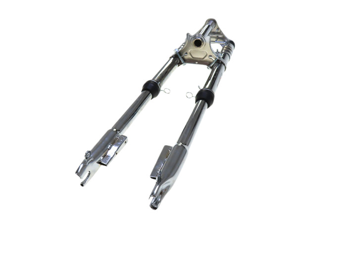 Gabel Puch Maxi EBR Lang 65cm Chrom Upside down-look 35mm