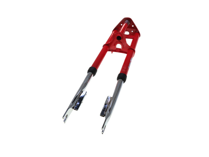 Gabel Puch Maxi EBR wie Original Altes Modell Rot